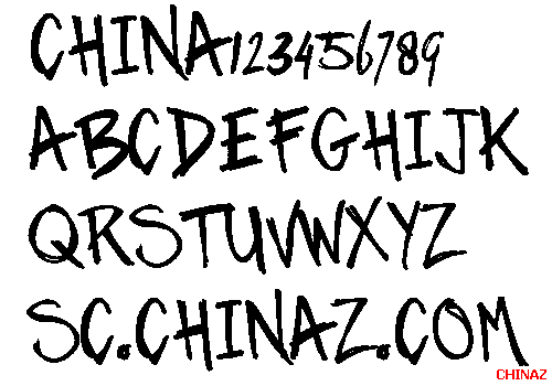 marker字体