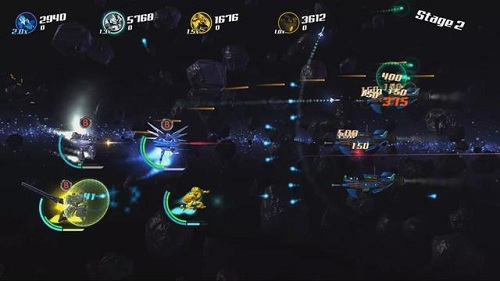 《星尘银河战士：星际之颠》：未来的太空飞行横版STG射击游戏