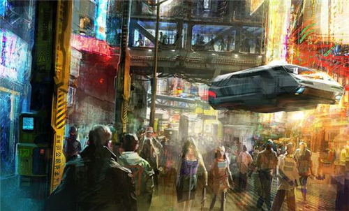 赛博朋克2077发布角色概念图 一起来看看尚未成型的夜之城