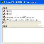 PE文件编辑工具(LordPE)1.4 汉化增强版