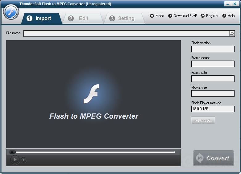 ThunderSoft Flash to MPEG