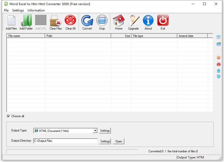 Word Excel to Htm Html Converter 300
