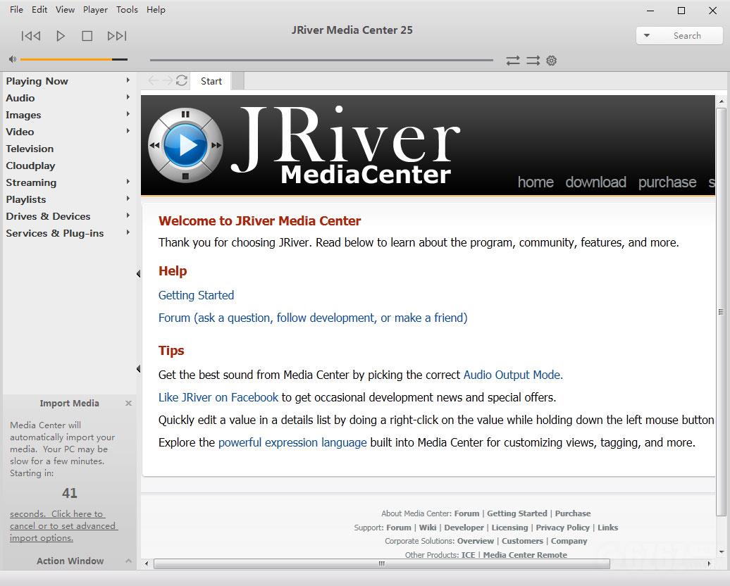 JRiver Media Center(音频文件管理)
