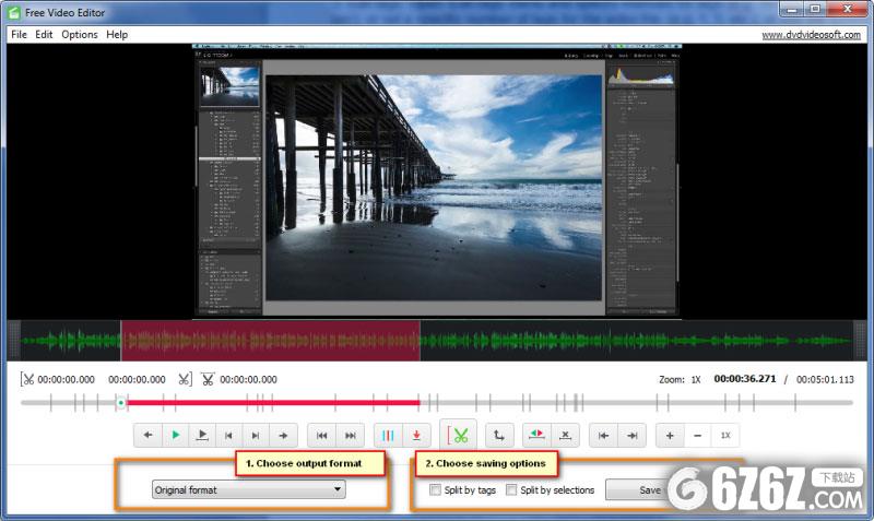DVDVideoSoft Free Video Editor