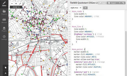 TileMill地图绘制软件
