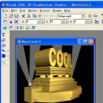 立体字制作软件(Ulead COOL 3D)v1.01绿色版