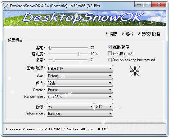DesktopSnowOK